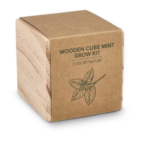 Juego de maceteros de madera FSC – Menta