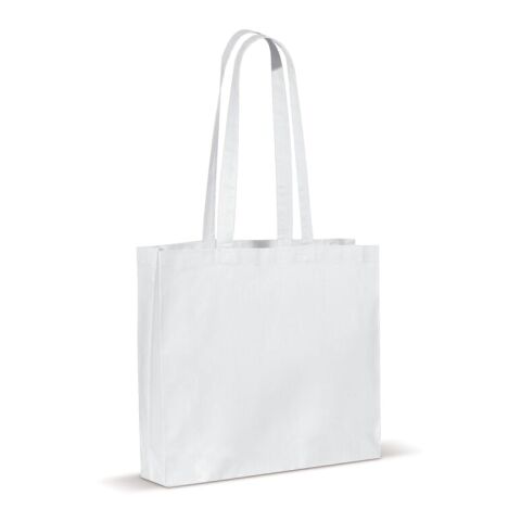 Bandolera de algodón  OEKO-TEX® 140g/m² 40x10x35cm Blanco | sin montaje de publicidad | no disponible | no disponible | no disponible