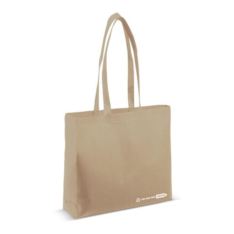 Bolsa R-PET 100g/m² en diveros colores Marrón | sin montaje de publicidad | no disponible | no disponible | no disponible