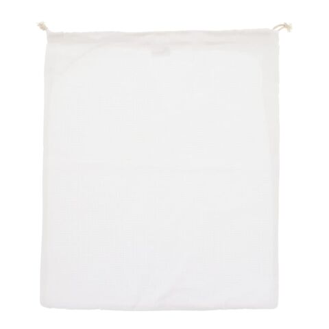 Bolsa de comida reutilizable de algodón OEKO-TEX® 40x45cm Blanco | sin montaje de publicidad | no disponible | no disponible | no disponible