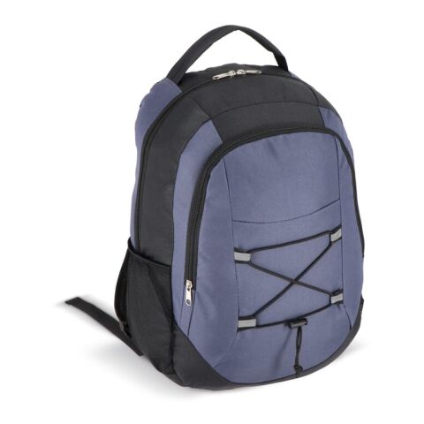 Mochila con detalle de cordón R-PET 25L Azúl oscuro