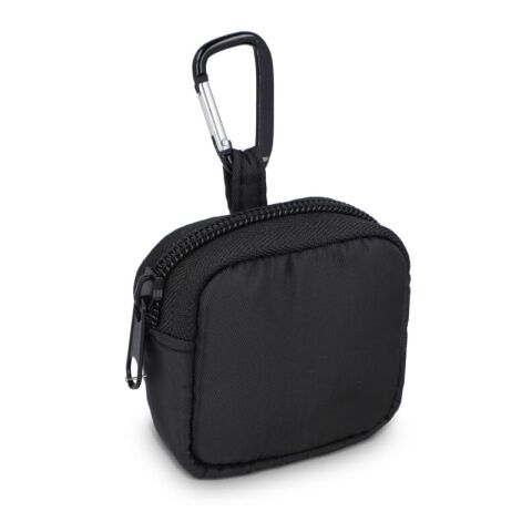 Estuche para auriculares de nailon 6,5 x 6 cm