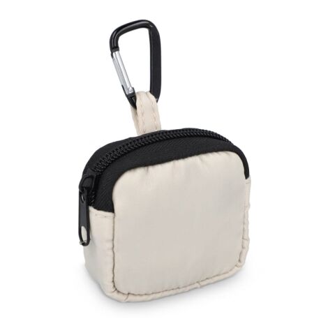 Estuche para auriculares de nailon 6,5 x 6 cm