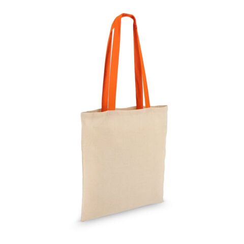 Bolsa Tote de algodón OEKO-TEX® 38 x 42 cm 140 g/m². Naranja | sin montaje de publicidad | no disponible | no disponible