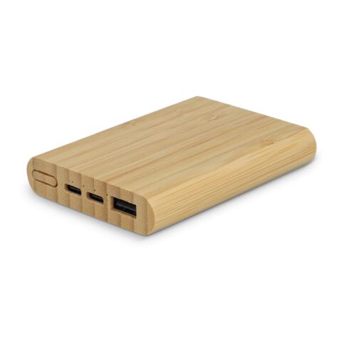 Batería externa Bamboo 5000 mAh Natural | sin montaje de publicidad | no disponible | no disponible