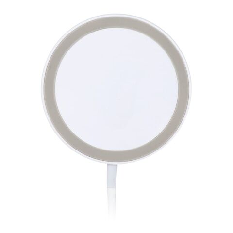 Almohadilla de carga magnética inalámbrica de 15 W Blanco | sin montaje de publicidad | no disponible