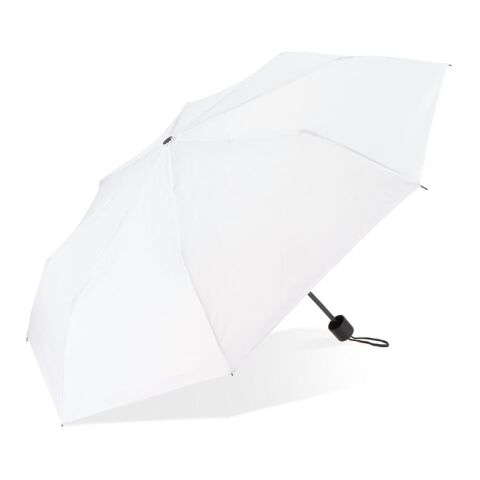 Congo 190T Pongee 21&quot; Paraguas plegable Blanco | sin montaje de publicidad | no disponible | no disponible