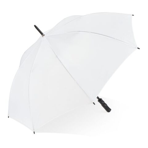 Paraguas de varilla Bosco 190T Poliéster 23&quot; Apertura automática Blanco | sin montaje de publicidad | no disponible | no disponible