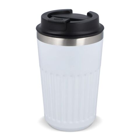 Termo de acero inoxidable reciclado para café para llevar, 400 ml.