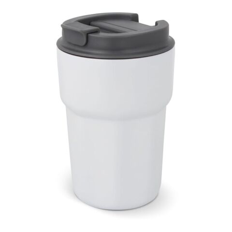 T-ceramic Taza térmica con tapa Zambezi 350ml Blanco | sin montaje de publicidad | no disponible | no disponible | no disponible