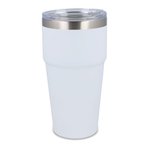 Taza de coche de cerámica suave al tacto 500ml Blanco | sin montaje de publicidad | no disponible | no disponible