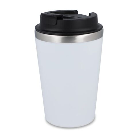 Taza para llevar café 350ml Blanco | sin montaje de publicidad | no disponible | no disponible