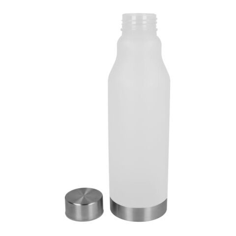 Botella R-PET esmerilada 600ml Blanco | sin montaje de publicidad | no disponible | no disponible
