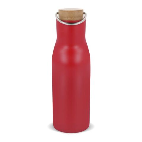 Botella térmica con tapón de bambú 500ml