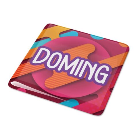 Doming Cuadrado 25x25 mm Blanco | sin montaje de publicidad | no disponible | no disponible | no disponible