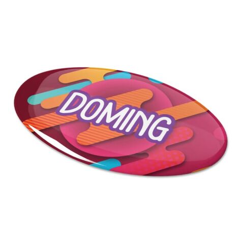 Doming Oval 50x25 mm Blanco | sin montaje de publicidad | no disponible | no disponible | no disponible