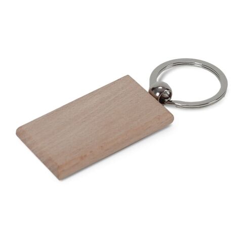 Llavero rectangular de madera  Natural | sin montaje de publicidad | no disponible | no disponible | no disponible