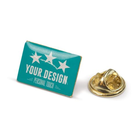Pin de metal 19x13mm Oro | sin montaje de publicidad | no disponible | no disponible | no disponible