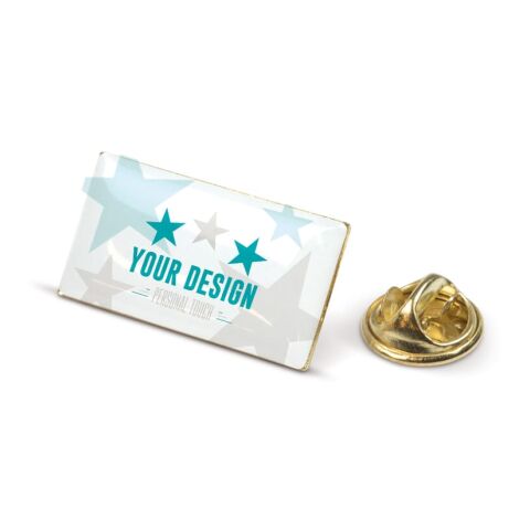 Pin de metal 26x14mm Oro | sin montaje de publicidad | no disponible | no disponible | no disponible