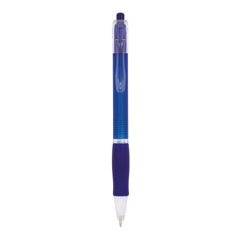 Bolígrafo Click azul | tinta azul | Impresión De Pantalla 1 color | Cuerpo-centrado al clip | 10.00 mm x 8.00 mm