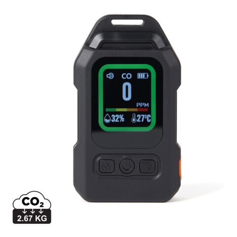 Detector de monóxido de carbono Nordic Drift Everest LED negro
