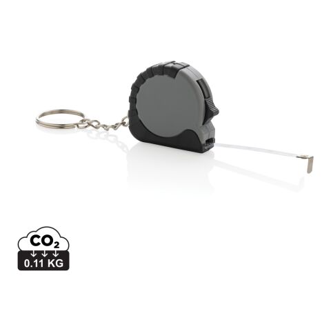Llavero con cinta de 1m de ABS reciclado MeasureMate RCS