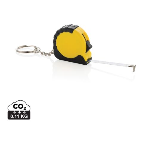 Llavero con cinta de 1m de ABS reciclado MeasureMate RCS