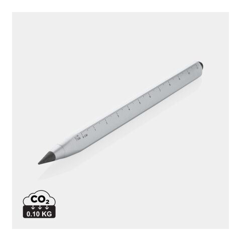 Bolígrafo multitarea infinity de aluminio reciclado Eon RCS plata | no disponible | no disponible | no disponible