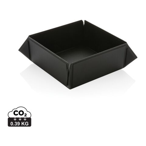 Caja magnética plegable PU reciclado Swiss Peak negro | sin montaje de publicidad | no disponible | no disponible