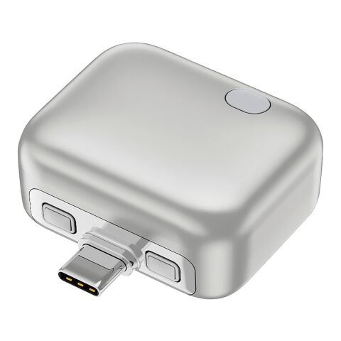 Adaptador USB-C ChargeGuard RCS con desconexión automática plata