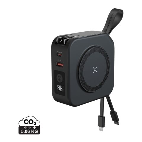 Cargador universal Urban Vitamin Saratoga 5 en 1 negro | sin montaje de publicidad | no disponible | no disponible