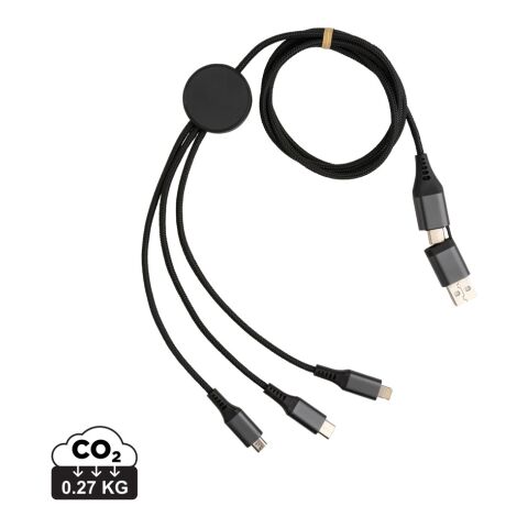 Cable Terra RCS aluminio reciclado 120 cm 6 en 1