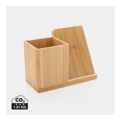 Cargador Calgary inalámbrico bambú 10W FSC®