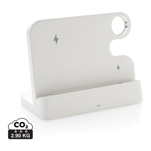 Cargador dual Joltz RCS reciclado 15W con ranura iWatch
