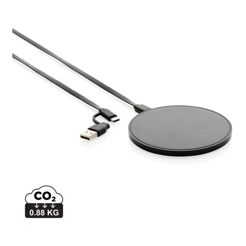Cargador inalámbrico RCS de plástico reciclado de 10W