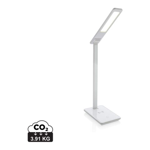 Lámpara de escritorio de carga inalámbrica 5W blanco | sin montaje de publicidad | no disponible | no disponible