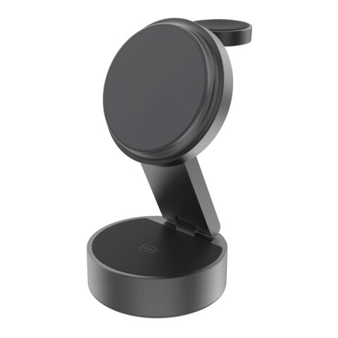 Cargador inalámbrico ultrarrápido 3 en 1 Quantum RCS 25W gris