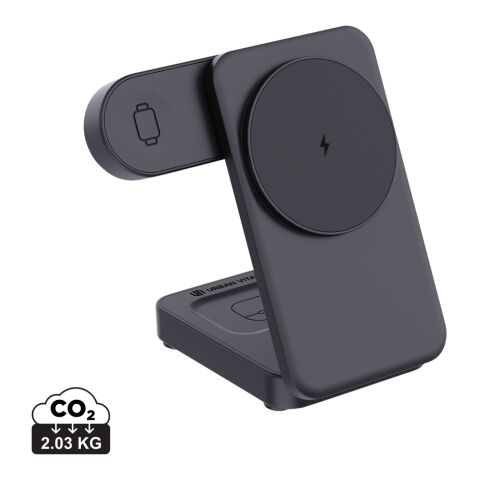Cargador magnético 3 en 1 RCS Urban Vitamin Arcadia 15W negro | sin montaje de publicidad | no disponible | no disponible
