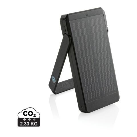 Batería solar plástico reciclado Skywave RCS 10.000 mah negro | sin montaje de publicidad | no disponible | no disponible