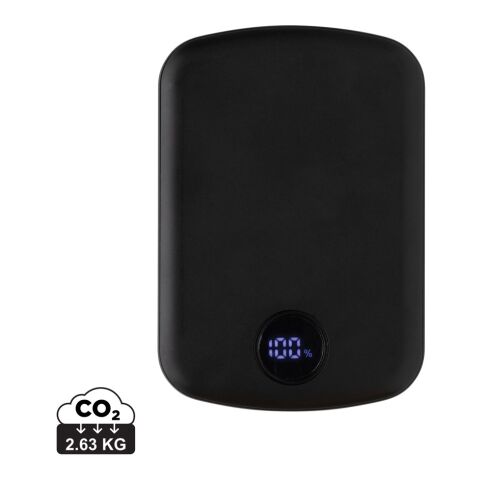 Powerbank MagBoost de 5000 mah de plástico reciclado RCS negro | sin montaje de publicidad | no disponible | no disponible