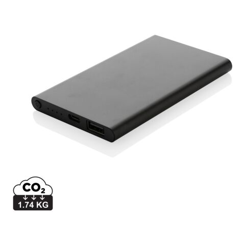 Powerbank plástico/aluminio RCS reciclado de 4000 mah tipo C