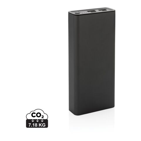 Powerbank Terra RCS 20W aluminio reciclado 20.000 mAh gris | sin montaje de publicidad | no disponible | no disponible