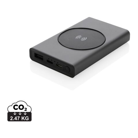 Powerbank Terra 5W aluminio RCS reciclado 5000  mAh gris | sin montaje de publicidad | no disponible | no disponible