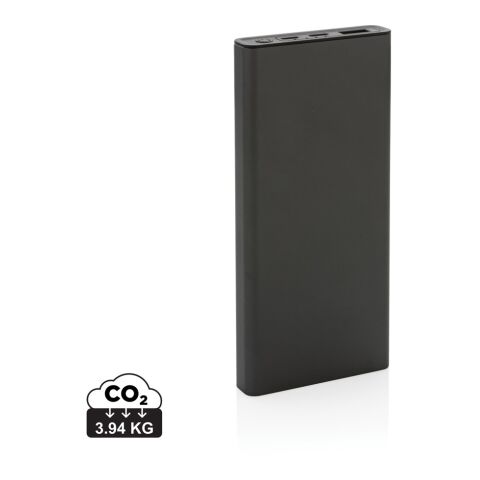 Powerbank Terra RCS aluminio reciclado 18W 10.000 mAh gris | sin montaje de publicidad | no disponible | no disponible