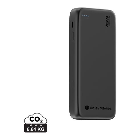 Powerbank Urban Vitamin San Mateo 45W y 20.000 mAh negro | sin montaje de publicidad | no disponible | no disponible