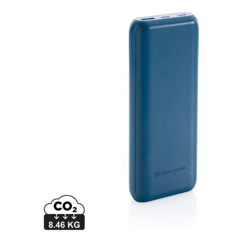 Powerbank Pasadena Urban Vitamin 20.000 mAh 18W PD azul | sin montaje de publicidad | no disponible | no disponible