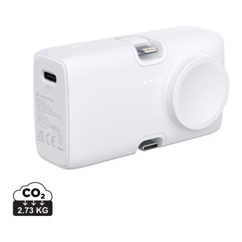 Cargador 20W PD reloj Urban Vitamin San Diego plástico RCS blanco | sin montaje de publicidad | no disponible | no disponible