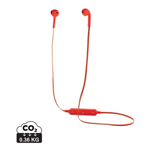 Auriculares inalámbricos con estuche rojo | sin montaje de publicidad | no disponible | no disponible | no disponible
