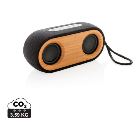 Altavoz doble Bamboo X negro-marron | sin montaje de publicidad | no disponible | no disponible