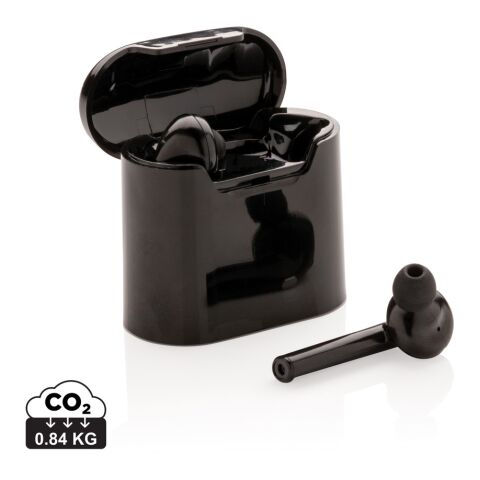 Auriculares inalámbricos Liberty en caja de carga negro | sin montaje de publicidad | no disponible | no disponible